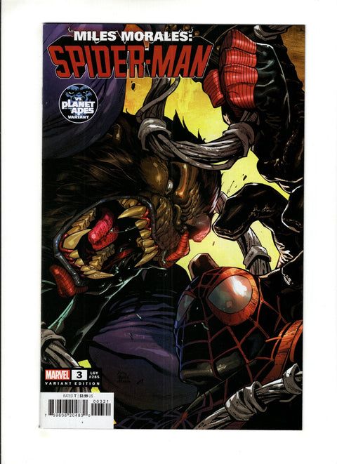 Miles Morales: Spider-Man, Vol. 2 #3 (Cvr B) (2023) Ryan Stegman Planet Of The Apes Variant B Ryan Stegman Planet Of The Apes Variant Buy & Sell Comics Online Comic Shop Toronto Canada