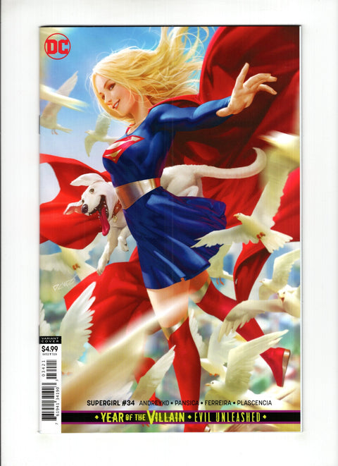 Supergirl, Vol. 7 #34 (Cvr B) (2019) Variant Derrick Chew Card Stock Cover B Variant Derrick Chew Card Stock Cover Buy & Sell Comics Online Comic Shop Toronto Canada
