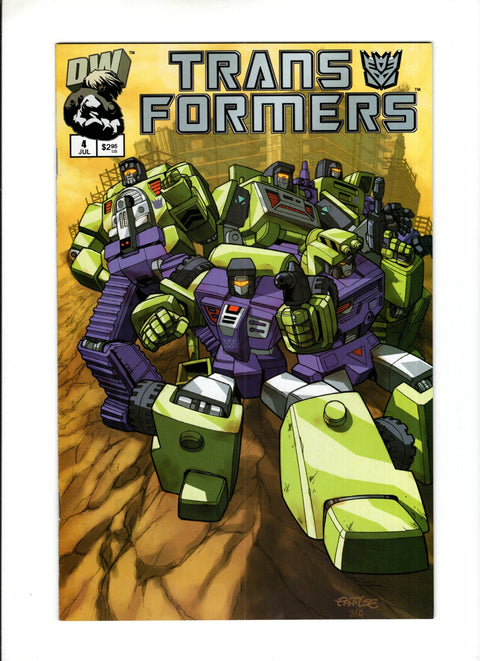 Transformers Generation 1, Vol. 1 #4 (Cvr B) (2002) Decepticon B Decepticon Buy & Sell Comics Online Comic Shop Toronto Canada