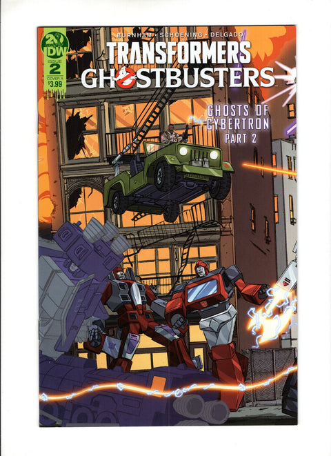 Transformers / Ghostbusters #2 (Cvr A) (2019) Dan Schoening & Luis Antonio Delgado Regular Cover A A Dan Schoening & Luis Antonio Delgado Regular Cover A Buy & Sell Comics Online Comic Shop Toronto Canada