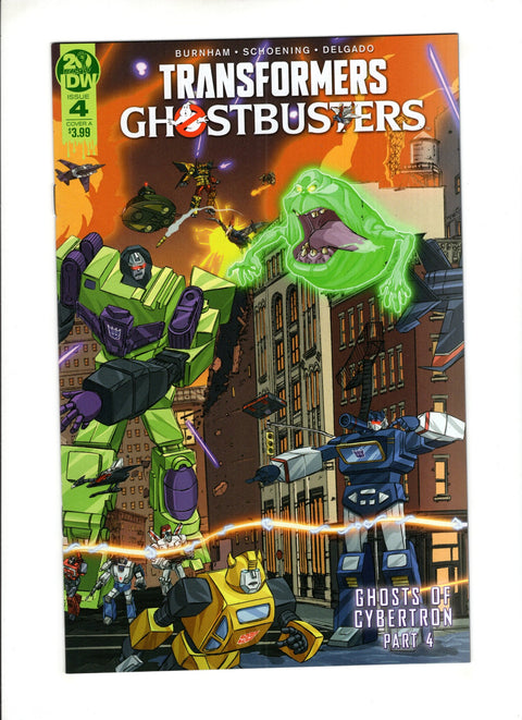 Transformers / Ghostbusters #4 (Cvr A) (2019) Dan Schoening & Luis Antonio Delgado Regular Cover A A Dan Schoening & Luis Antonio Delgado Regular Cover A Buy & Sell Comics Online Comic Shop Toronto Canada