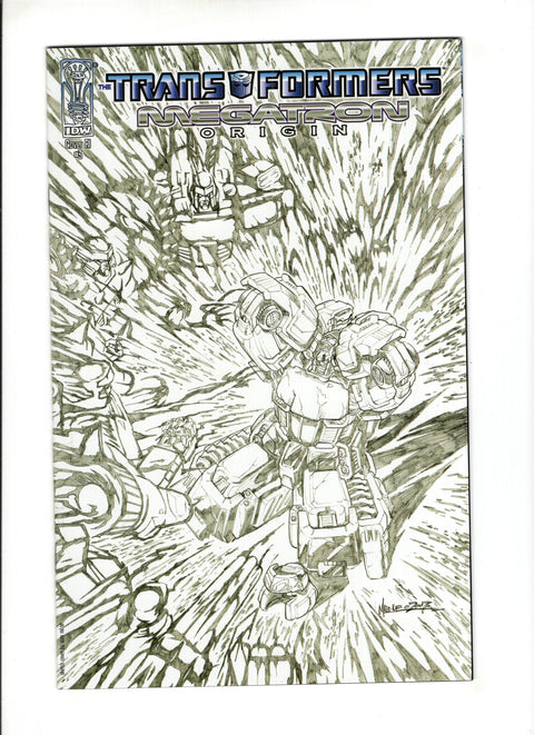 Transformers: Megatron Origin #3 (Cvr C) (2007) Alex Milne Sketch Incentive C Alex Milne Sketch Incentive Buy & Sell Comics Online Comic Shop Toronto Canada