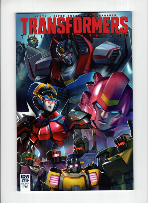 Transformers: Till All Are One Annual 2017 #1 (Cvr A) (2017) Sara Pitre-Durocher Regular Cover A Sara Pitre-Durocher Regular Cover Buy & Sell Comics Online Comic Shop Toronto Canada