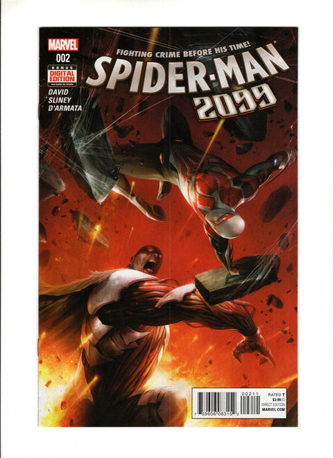 Spider-Man 2099, Vol. 3 #2 (Cvr A) (2015) Francesco Mattina Regular Cover A Francesco Mattina Regular Cover Buy & Sell Comics Online Comic Shop Toronto Canada