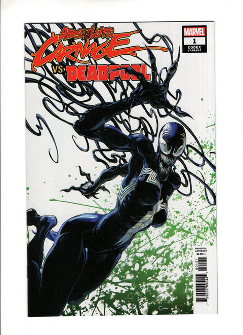 Absolute Carnage Vs Deadpool #1 (Cvr C) (2019) Incentive Clayton Crain Codex Variant Cover C Incentive Clayton Crain Codex Variant Cover Buy & Sell Comics Online Comic Shop Toronto Canada