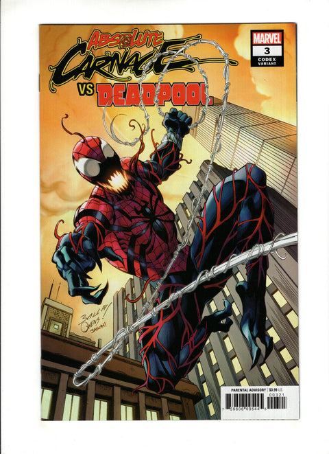 Absolute Carnage Vs Deadpool #3 (Cvr B) (2019) Incentive Mark Bagley Codex Variant Cover B Incentive Mark Bagley Codex Variant Cover Buy & Sell Comics Online Comic Shop Toronto Canada