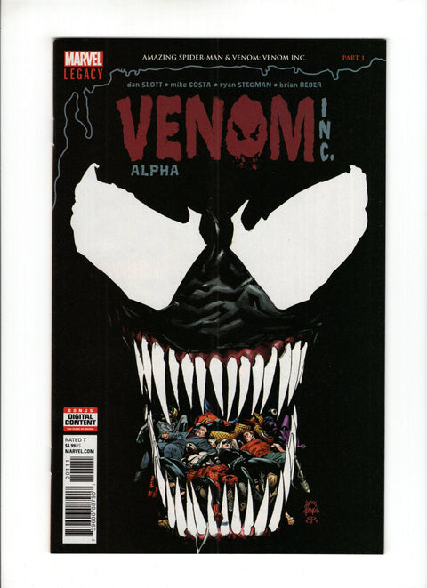 The Amazing Spider-Man & Venom: Venom Inc. - Alpha #1 (Cvr A) (2017) Regular Ryan Stegman Cover A Regular Ryan Stegman Cover Buy & Sell Comics Online Comic Shop Toronto Canada