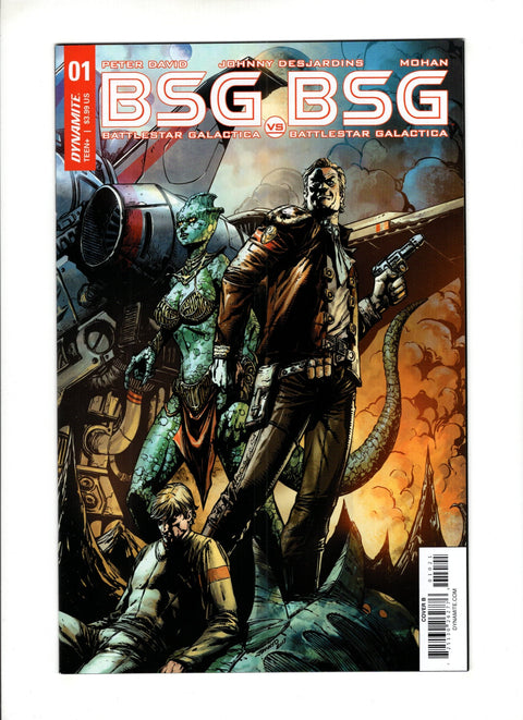 BSG vs. BSG #1 (Cvr B) (2018) Johnny Desjardins & Kim Mohan Variant Cover B B Johnny Desjardins & Kim Mohan Variant Cover B Buy & Sell Comics Online Comic Shop Toronto Canada