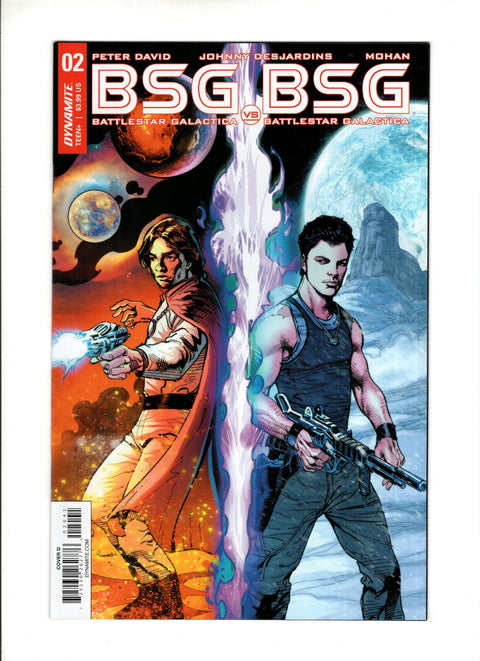 BSG vs. BSG #2 (Cvr D) (2018) Roberto Castro Apollo Split Color Variant Cover D D Roberto Castro Apollo Split Color Variant Cover D Buy & Sell Comics Online Comic Shop Toronto Canada