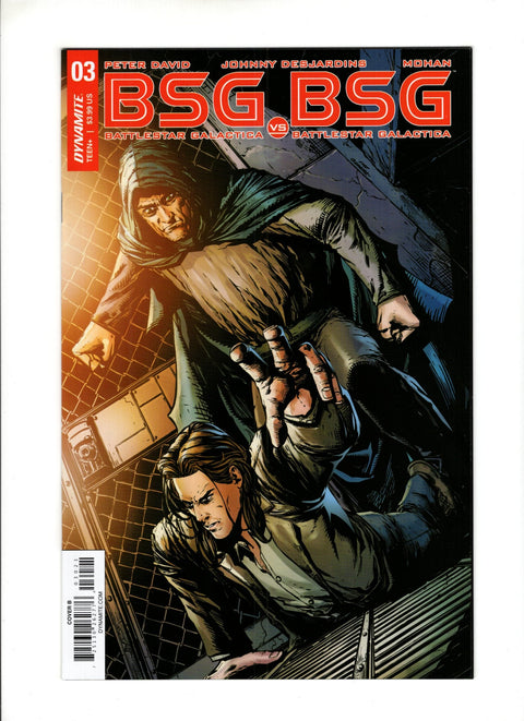 BSG vs. BSG #3 (Cvr B) (2018) Johnny Desjardins & Kim Mohan Variant Cover B B Johnny Desjardins & Kim Mohan Variant Cover B Buy & Sell Comics Online Comic Shop Toronto Canada