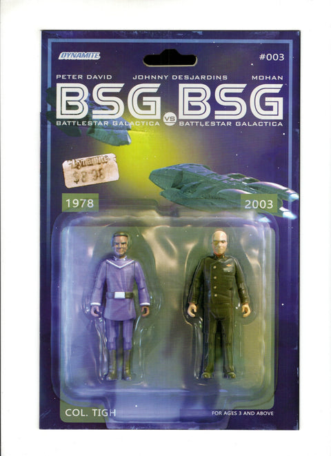 BSG vs. BSG #3 (Cvr C) (2018) Michael R. Adams Action Figure Variant Cover C (Col. Tigh) C Michael R. Adams Action Figure Variant Cover C (Col. Tigh) Buy & Sell Comics Online Comic Shop Toronto Canada