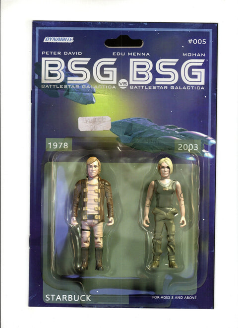 BSG vs. BSG #5 (Cvr C) (2018) Michael R. Adams Action Figure Variant Cover (Starbuck) C Michael R. Adams Action Figure Variant Cover (Starbuck) Buy & Sell Comics Online Comic Shop Toronto Canada