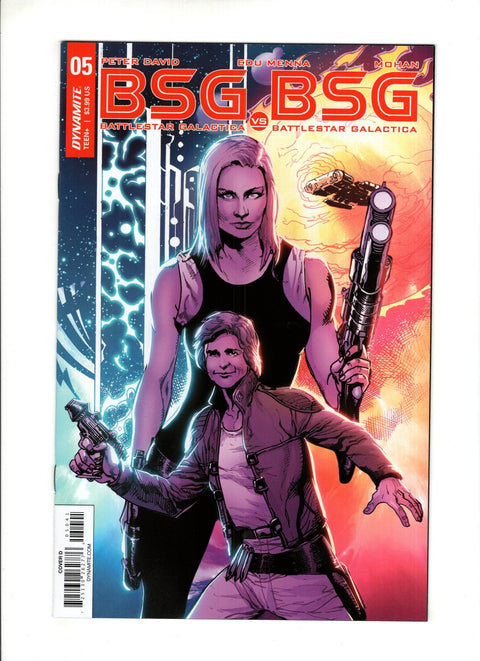 BSG vs. BSG #5 (Cvr D) (2018) Roberto Castro & Alex 'Alex Guim' Guimaraes Starbuck Split Color Variant Cover D D Roberto Castro & Alex 'Alex Guim' Guimaraes Starbuck Split Color Variant Cover D Buy & Sell Comics Online Comic Shop Toronto Canada