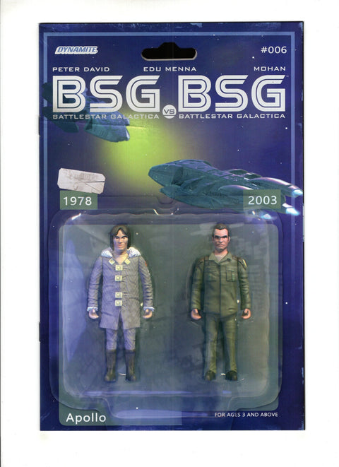 BSG vs. BSG #6 (Cvr C) (2018) Michael R. Adams Action Figure Variant Cover (Apollo) C Michael R. Adams Action Figure Variant Cover (Apollo) Buy & Sell Comics Online Comic Shop Toronto Canada