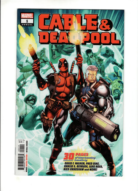 Cable and Deadpool Annual #1 (Cvr A) (2018) Chris Stevens & Rachelle Rosenberg Cover A Chris Stevens & Rachelle Rosenberg Cover Buy & Sell Comics Online Comic Shop Toronto Canada