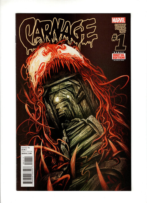 Carnage, Vol. 2 #1 (Cvr A) (2015) Mike Del Mundo Regular Cover A Mike Del Mundo Regular Cover Buy & Sell Comics Online Comic Shop Toronto Canada