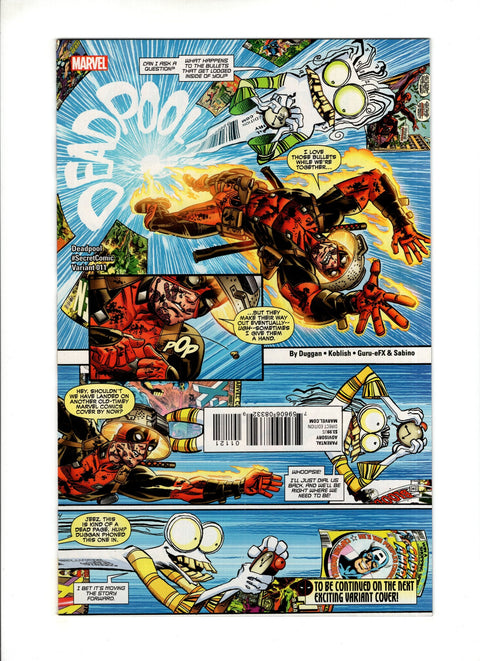 Deadpool, Vol. 5 #11 (Cvr B) (2016) Scott Koblish Secret Cover Variant  B Scott Koblish Secret Cover Variant  Buy & Sell Comics Online Comic Shop Toronto Canada
