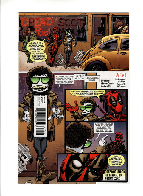 Deadpool, Vol. 5 #20 (Cvr B) (2016) Scott Koblish Secret Comic Cover B Scott Koblish Secret Comic Cover Buy & Sell Comics Online Comic Shop Toronto Canada