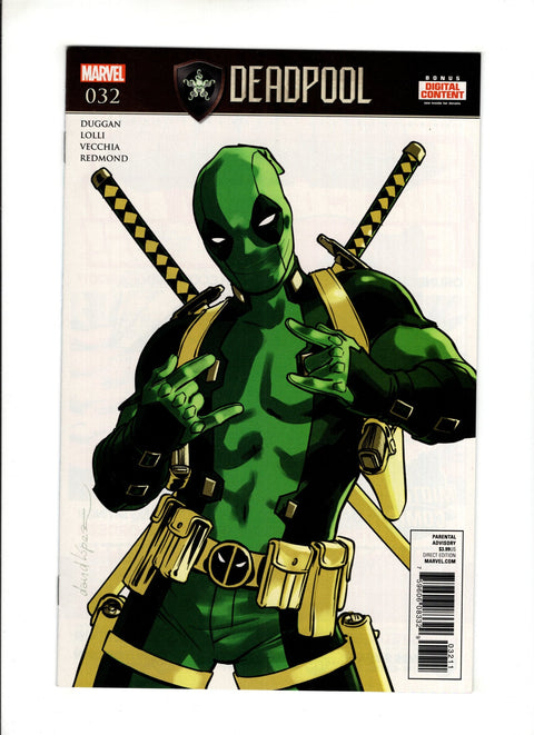 Deadpool, Vol. 5 #32 (Cvr A) (2017) Regular David Lopez Cover  A Regular David Lopez Cover  Buy & Sell Comics Online Comic Shop Toronto Canada