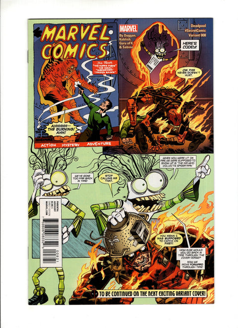 Deadpool, Vol. 5 #8 (Cvr B) (2016) Scott Koblish Secret Comic Cover  B Scott Koblish Secret Comic Cover  Buy & Sell Comics Online Comic Shop Toronto Canada