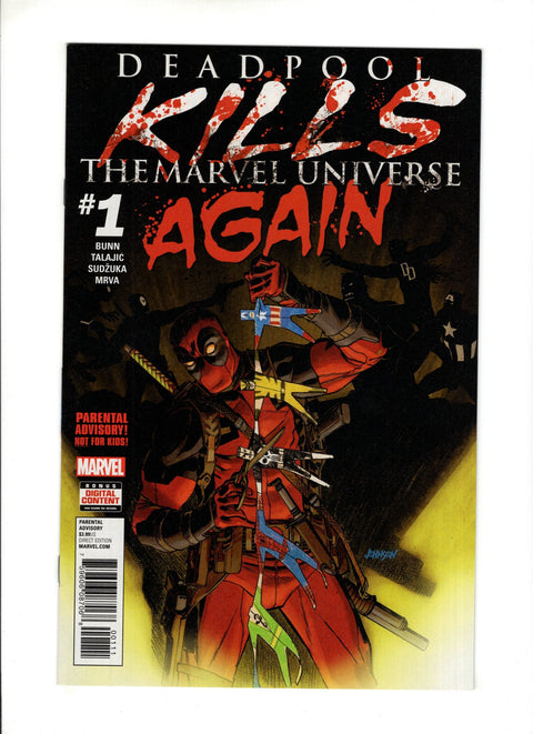 Deadpool Kills The Marvel Universe Again #1 (Cvr A) (2017) Regular Dave Johnson Cover A Regular Dave Johnson Cover Buy & Sell Comics Online Comic Shop Toronto Canada