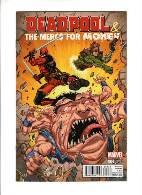 Deadpool & the Mercs For Money, Vol. 1 #4 (Cvr C) (2016) Variant Ron Lim Cover C Variant Ron Lim Cover Buy & Sell Comics Online Comic Shop Toronto Canada
