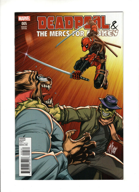 Deadpool & the Mercs For Money, Vol. 1 #5 (Cvr C) (2016) Ron Lim Variant Cover C Ron Lim Variant Cover Buy & Sell Comics Online Comic Shop Toronto Canada