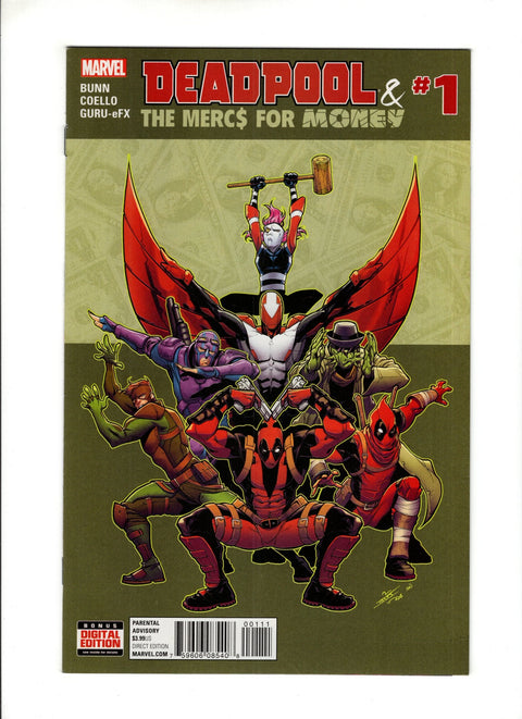Deadpool & the Mercs For Money, Vol. 2 #1 (Cvr A) (2016) Regular Iban Coello Cover A Regular Iban Coello Cover Buy & Sell Comics Online Comic Shop Toronto Canada