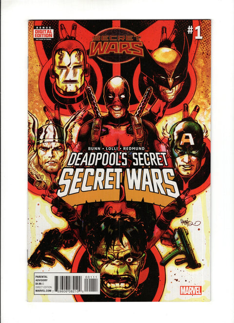 Deadpool's Secret Secret Wars #1 (Cvr A) (2015) Tony Harris Regular Cover A Tony Harris Regular Cover Buy & Sell Comics Online Comic Shop Toronto Canada
