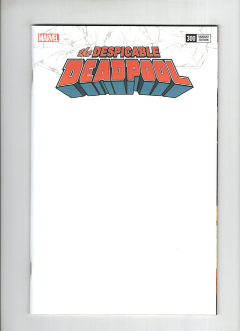 The Despicable Deadpool #300 (Cvr E) (2018) Blank Variant E Blank Variant Buy & Sell Comics Online Comic Shop Toronto Canada