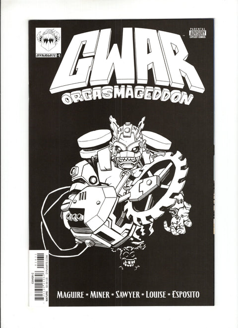 Gwar Orgasmageddon #1 (Cvr C) (2017) Variant Coloring Book Cover C Variant Coloring Book Cover Buy & Sell Comics Online Comic Shop Toronto Canada