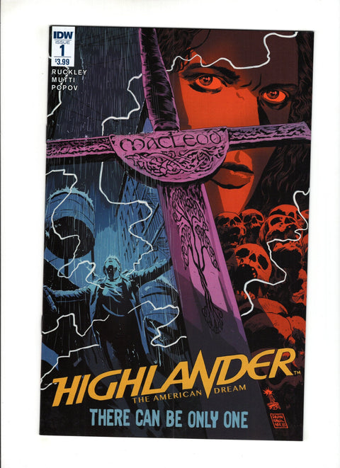 Highlander: The American Dream #1 (Cvr A) (2017) Regular Francesco Francavilla Cover A Regular Francesco Francavilla Cover Buy & Sell Comics Online Comic Shop Toronto Canada