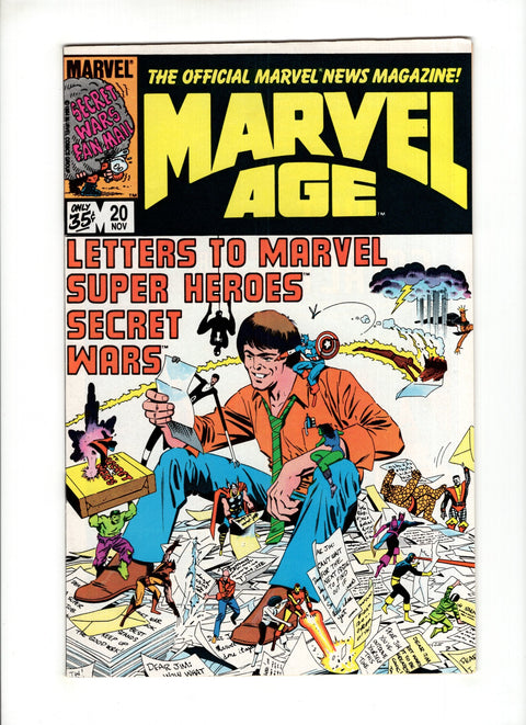 Marvel Age #20 (1984)      Buy & Sell Comics Online Comic Shop Toronto Canada