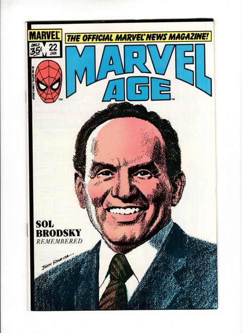 Marvel Age #22 (1984)      Buy & Sell Comics Online Comic Shop Toronto Canada