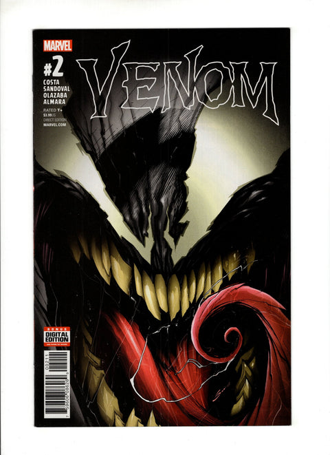 Venom, Vol. 3 #2 (Cvr A) (2016) Regular Gerardo Sandoval Cover  A Regular Gerardo Sandoval Cover  Buy & Sell Comics Online Comic Shop Toronto Canada
