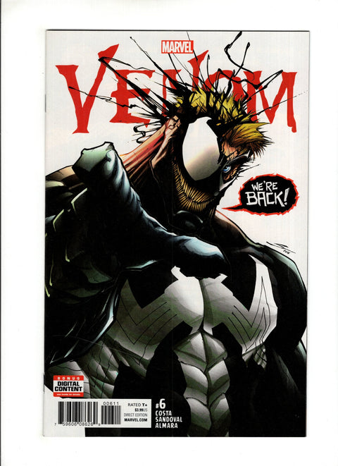 Venom, Vol. 3 #6 (Cvr A) (2017) Regular Gerardo Sandoval Cover  A Regular Gerardo Sandoval Cover  Buy & Sell Comics Online Comic Shop Toronto Canada