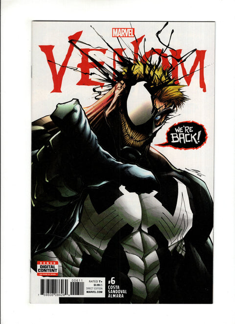 Venom, Vol. 3 #6 (Cvr A) (2017) Regular Gerardo Sandoval Cover A Regular Gerardo Sandoval Cover Buy & Sell Comics Online Comic Shop Toronto Canada