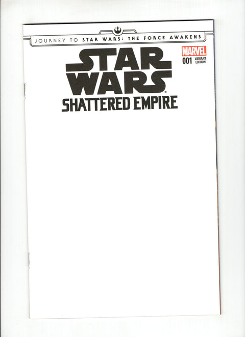 Journey to Star Wars: The Force Awakens - Shattered Empire #1 (Cvr C) (2015) Blank Variant  C Blank Variant  Buy & Sell Comics Online Comic Shop Toronto Canada