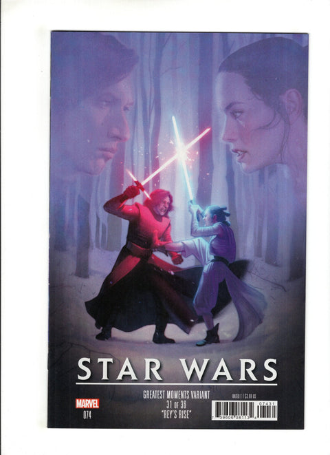 Star Wars, Vol. 2 (Marvel) #74 (Cvr C) (2019) Pauline Voß Greatest Moments Variant 31 Of 36 "Rey's Rise" Variant C Pauline Voß Greatest Moments Variant 31 Of 36 "Rey's Rise" Variant Buy & Sell Comics Online Comic Shop Toronto Canada