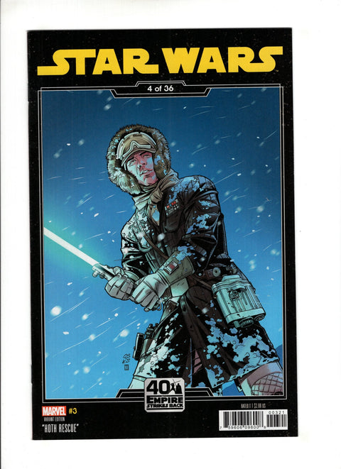 Star Wars, Vol. 3 (Marvel) #3 (Cvr B) (2020) Chris Sprouse The Empire Strikes Back 40th anniversary Variant B Chris Sprouse The Empire Strikes Back 40th anniversary Variant Buy & Sell Comics Online Comic Shop Toronto Canada