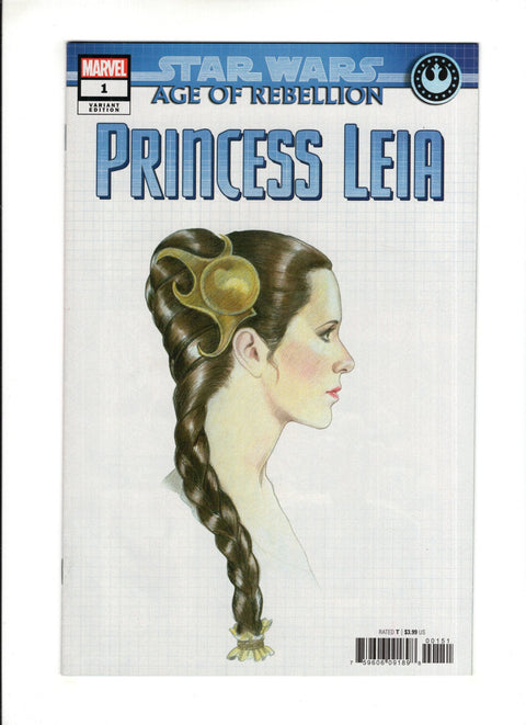 Star Wars: Age of Rebellion - Princess Leia #1 (Cvr E) (2019) Mike McKone & Guru-eFX Concept Design Variant E Mike McKone & Guru-eFX Concept Design Variant Buy & Sell Comics Online Comic Shop Toronto Canada