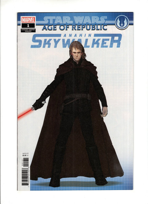 Star Wars: Age of Republic - Anakin Skywalker #1 (Cvr C) (2019) Variant Concept Design Cover   C Variant Concept Design Cover   Buy & Sell Comics Online Comic Shop Toronto Canada