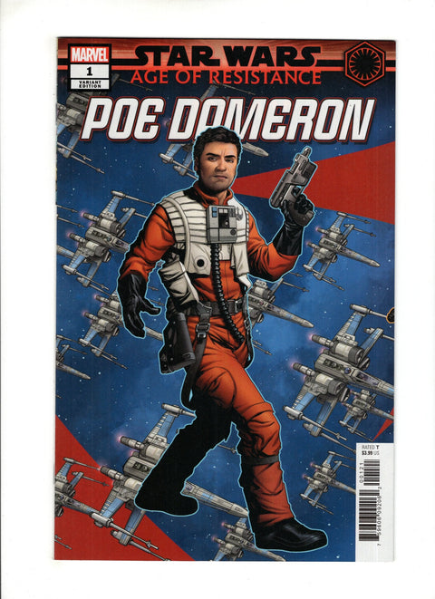 Star Wars: Age of Resistance - Poe Dameron #1 (Cvr B) (2019) Mike McKone & Guru-eFX Variant Cover B Mike McKone & Guru-eFX Variant Cover Buy & Sell Comics Online Comic Shop Toronto Canada