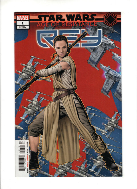 Star Wars: Age of Resistance - Rey #1 (Cvr B) (2019) Mike McKone & Guru-eFX Variant B Mike McKone & Guru-eFX Variant Buy & Sell Comics Online Comic Shop Toronto Canada