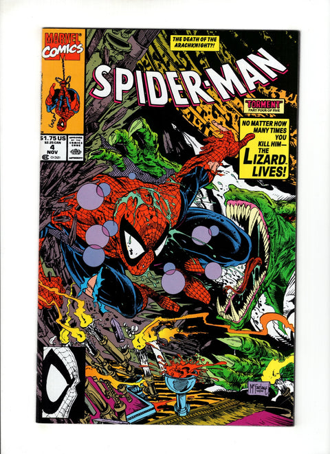 Spider-Man, Vol. 1 #4 (1990) Buy & Sell Comics Online Comic Shop Toronto Canada