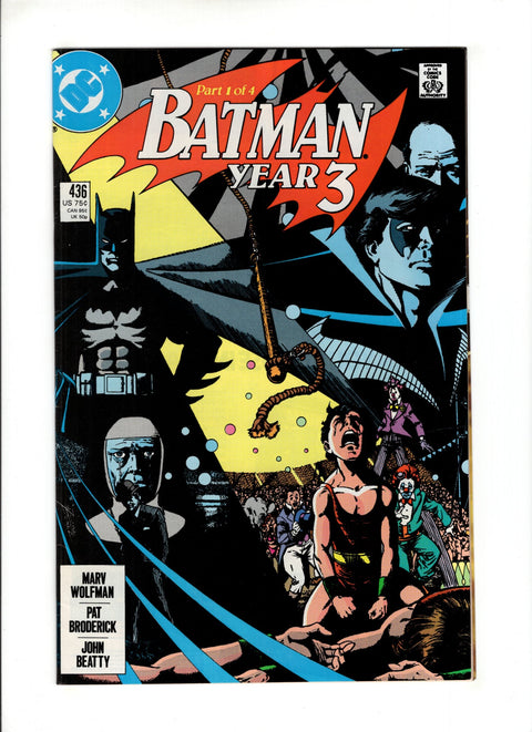 Batman, Vol. 1 #436 (1989) 1st Tim Drake   1st Tim Drake  Buy & Sell Comics Online Comic Shop Toronto Canada