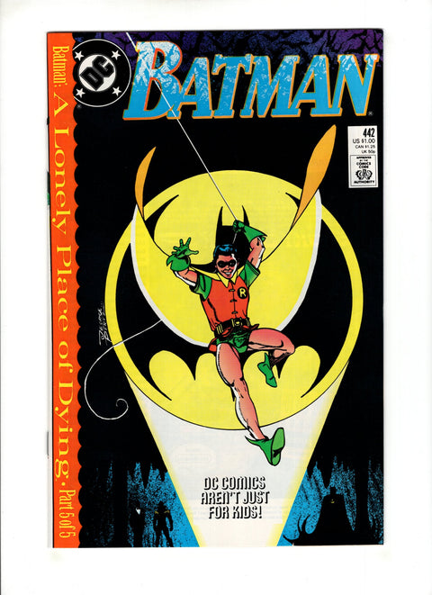 Batman, Vol. 1 #442 (1989) 1st Tim Drake as Robin 1st Tim Drake as Robin Buy & Sell Comics Online Comic Shop Toronto Canada
