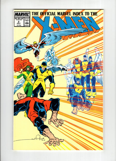 Official Marvel Index to the X-Men, Vol. 1 #2 (1987) Buy & Sell Comics Online Comic Shop Toronto Canada