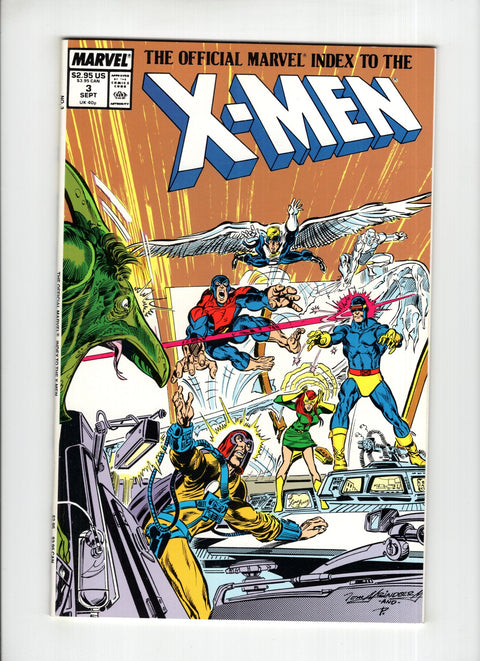 Official Marvel Index to the X-Men, Vol. 1 #3 (1987) Buy & Sell Comics Online Comic Shop Toronto Canada