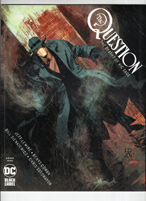 The Question: The Deaths of Vic Sage #1 (Cvr A) (2019) A Buy & Sell Comics Online Comic Shop Toronto Canada
